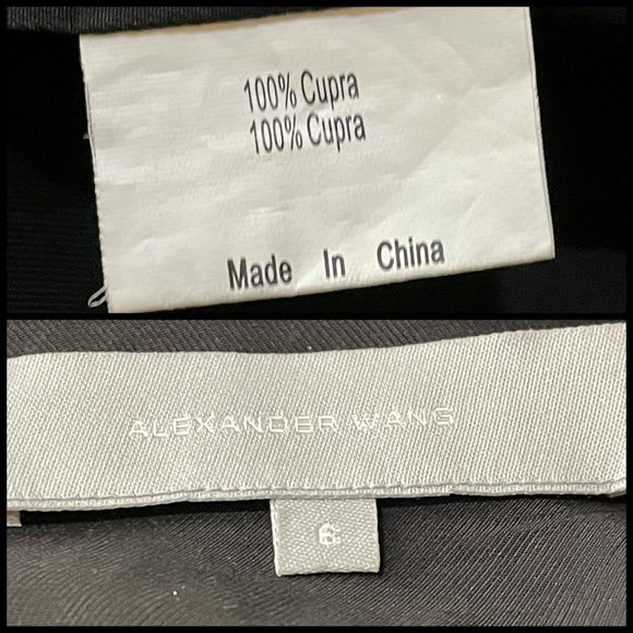 ⭐️HP⭐️ALEXANDER WANG▪️Asymmetric T-Back Draped Dress - Picture 7 of 7